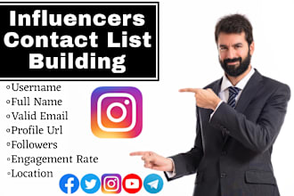 find best influencers for influencer marketing and influencer research