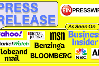 write and distribute your press release for maximum exposure