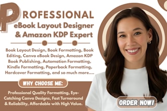 do book editing ebook formatting and layout design amazon kdp book typesetting