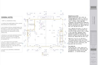 design a detailed 2d floor plan expert cad drafting design