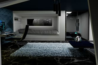 create hard surface 3d models for games or animations