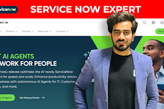 provide you servicenow crm admin and development support