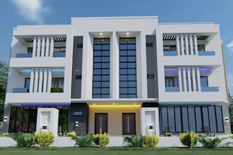 design a superb 2d 3d architectural floor plan