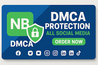 remove infringing content on facebook,instagram,youtube,tiktok reddit dmca