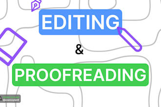 proofread, edit, and rewrite any text as your copy editor