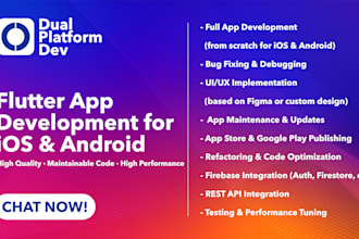 flutter developer, crossplatform app developer