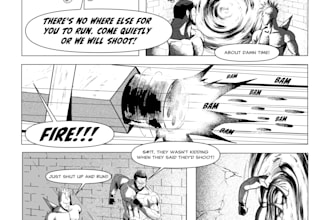 illustrate stories in the form of manga