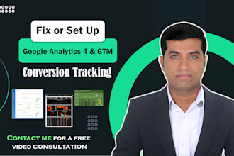 set up google analytics4, ga4 ecommerce tracking by gtm