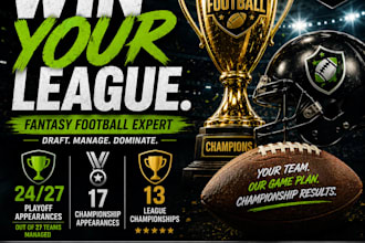 draft, revive or manage your fantasy football team