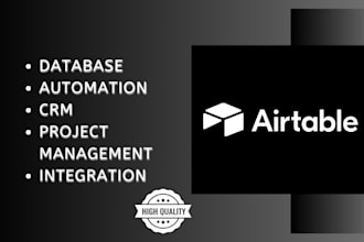 set up airtable airtable database airtable integrated airtable CRM softr website