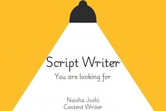 write engaging scripts for short form and long form content