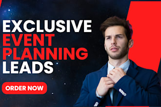 generate exclusive event planning leads wedding event leads planning website