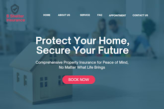 design homeowner insurance website property renter mortgage insurance website
