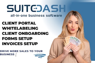 suitedash client portal, project management, crm, taxdome