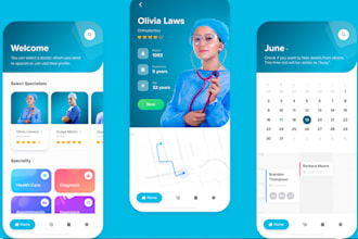 develop therapy app, medical app, meditation app, yoga app, affirmation app
