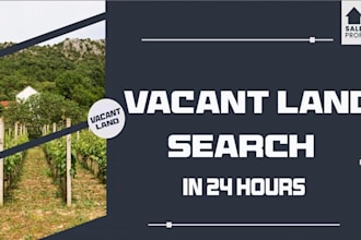 do vacant land title search detailed property reports