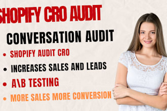 increase the conversion rate of your shopify store cro audit shopify cro audit