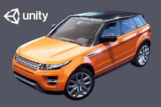 do 3d vehicles modeling, 3d car modeling, low poly 3d vehicle model for games