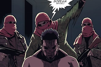 write the script for your comic book