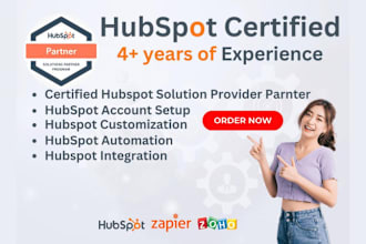setup hubspot crm setup, hubspot onboarding and hubspot automation