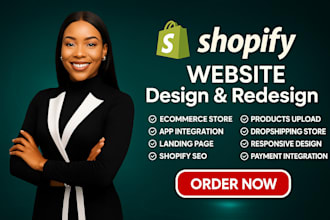 shopify store design shopify website redesign shopify dropshipping store design