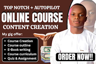 do ebook online course creation training manual course content curriculum