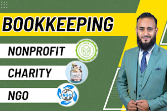 do nonprofit and charity bookkeeping in quickbooks online and xero