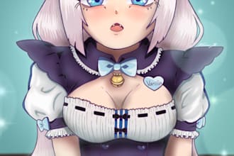 draw a kawaii anime girl for you