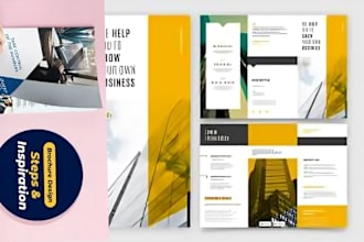 do digital business card pamphlet flyer poster brochure trifold, business plan