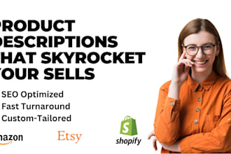 boost your sales with captivating product descriptions
