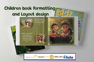 format children book for amazon kdp, children picture book formatting