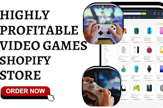 design video game shopify game accessories store home gadget video game website