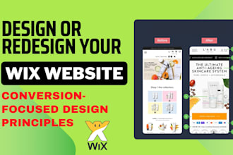 redesign your wix website with conversion focused design principles,wix studio