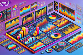 make interactive and dynamic power bi dashboard