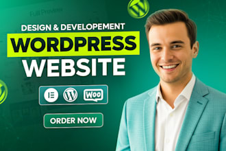 build, design, redesign, develop, update, clone wordpress website development