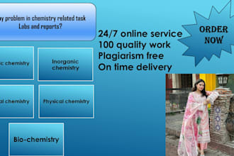 be you tutor for general, organic, inorganic, physical and biochemistry