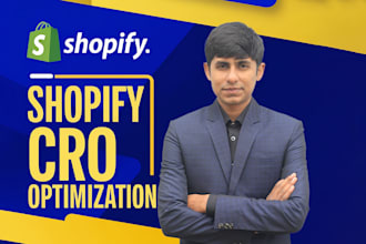 be your cro specialist for your ecommerce shopify and wordpress site audit