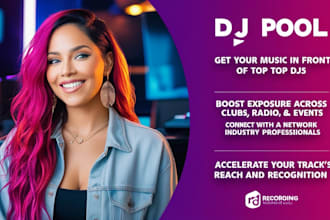 blast your song to over 20k djs record pools and radios only 2 spots left