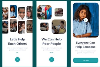 develop donation app, charity app, ngo app, foundation app
