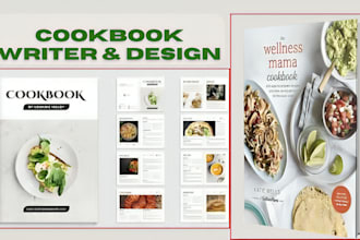 write quality cookbook recipe book, cookbook design, cookbook formatting, ebook