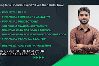 provide financial forecast, projections and business plans