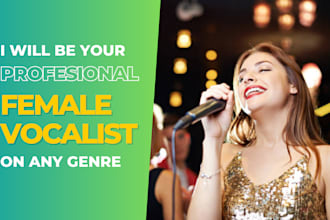 be your female hiphop rock tract pop edm vocalist, lyric writer, music producer