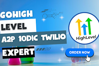 setup gohighlevel a2p 10dlc twilio registration