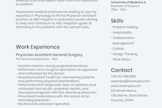 design and craft ats optimized resume, CV, linkedin, cover letter for you