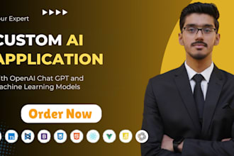 build custom ai app, ai chatbot and saas app with openai, chatgpt, and ai models