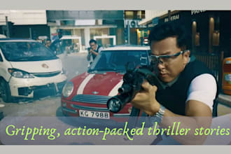 be your action filled thriller ghostwriter