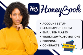 do honeybook setup workflow automation