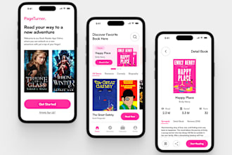build e book reader app, video ebook reader app, audio ebook reader app with ai