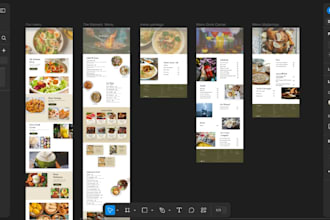 design a tourist attraction website with figma