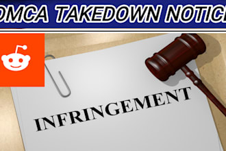 report reddit post or infringing data, nsfw under dmca legal claiming